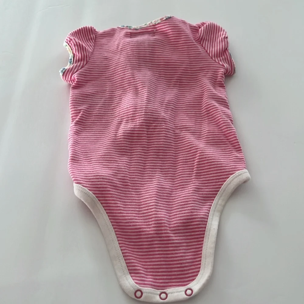 Ralph Lauren, Striped Floral Onesie Baby Size 3 Months